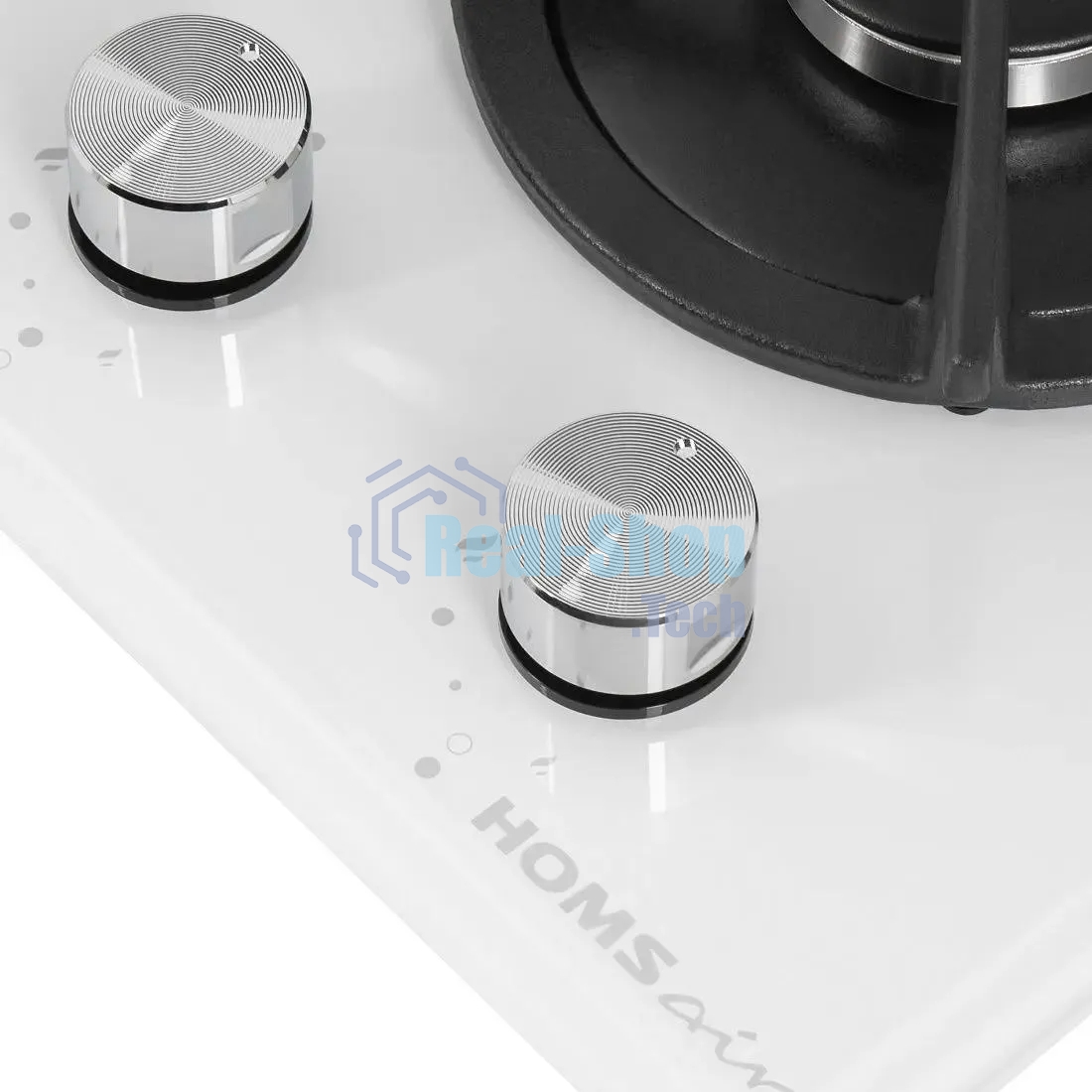 Газовая варочная панель HOMSair HGG321WH независимая, белый