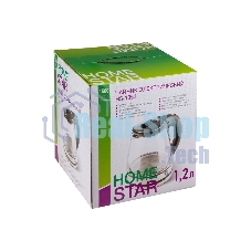 Чайник электрический Homestar HS-1052 1,2 л, стекло/пластик черный