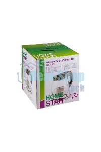Чайник электрический Homestar HS-1052 1,2 л, стекло/пластик черный