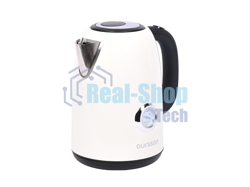 Чайник электрический Oursson KE1752M 1.7л. 2200Вт слоновая кость корпус: металл/пластик (KE1752M/IV)