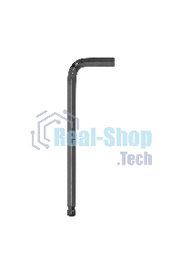 Набор шестигранных ключей с шаром удлиненных Deli DL232209H 9 шт Материал CR-V. Спецификация: 1,5,2,2,5,3,4,5,6,8,10мм, пластиковый держатель