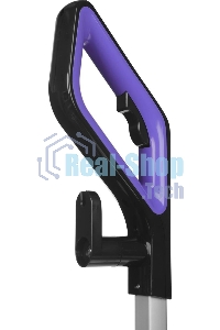 Пылесос вертикальный паровой Kitfort KT-575-1 черный, питание питание от сети, 1600 Вт, уборка влажная/паром/сухая, пылесборник 1.1 л