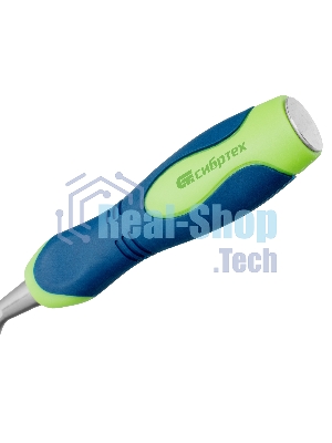 Долото-стамеска Сибртех, 14 мм, двухкомпонентная рукоятка