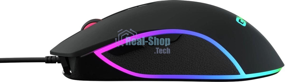 Мышь проводная GMNG 730GM черный, 12000 dpi, USB, кнопки - 7