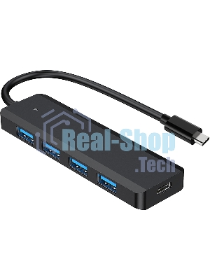 USB-концентратор Gembird UHB-C424, USB Type-C, USB 4 порта, USB Type-C