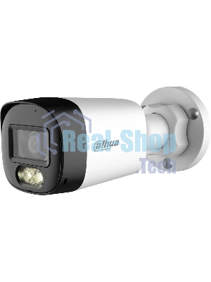 Камера видеонаблюдения Dahua DH-HAC-HFW1500RLP-IL-A-0280B, IP, 5 Мп, 2.8 мм, белая
