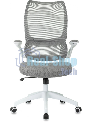 Кресло Бюрократ Sigma WH 1 серый, сетка