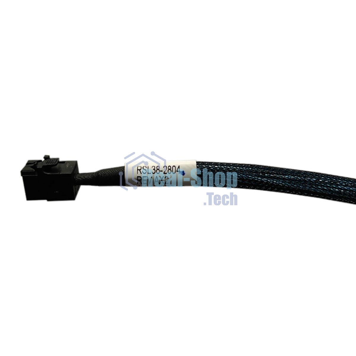 Кабель Amphenol RSL38-2804 Slimline SASx4 (SFF8654) -to- HD MiniSAS x4 (SFF8643) 80cm