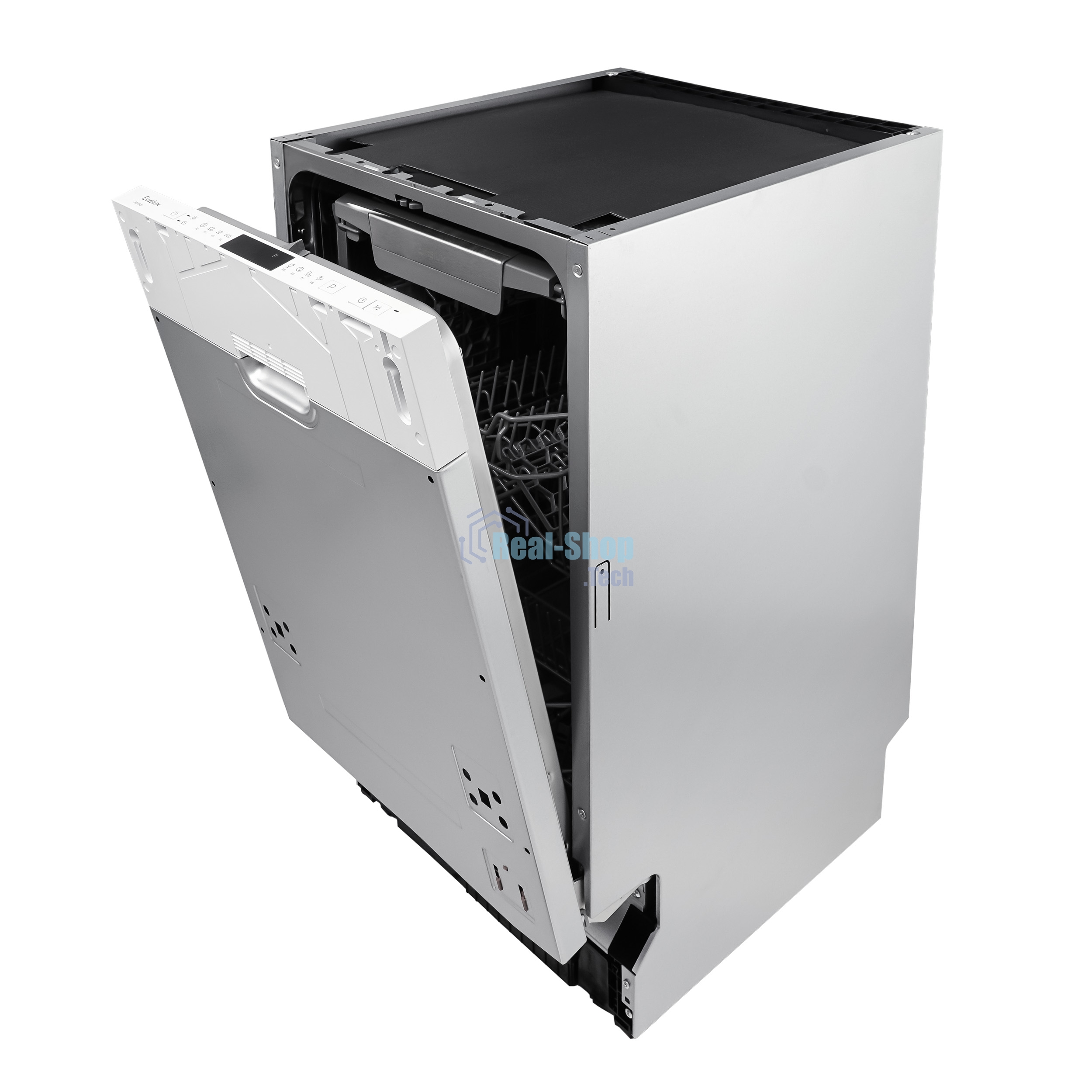 Встраиваемая посудомоечная машина Evelux BD 4502, белый, 44.8 см, 10 компл., 47 дБ, класс A++