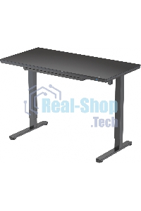 Стол игровой Cactus CS-EGD-BBK столешница стекло черный, каркас черный