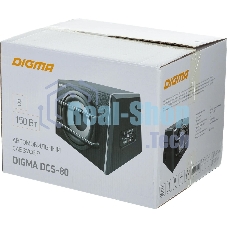 Сабвуфер автомобильный Digma DCS-80 150Вт активный (20см/8