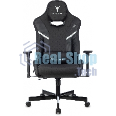 Кресло Knight Thunder 5X черный, экокожа, 120 кг, механизм качания