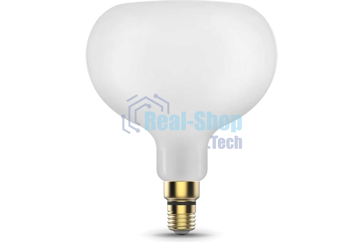 Лампа cветодиодная Gauss Filament А190 10W 890lm 4100К Е27 milky диммируемая LED