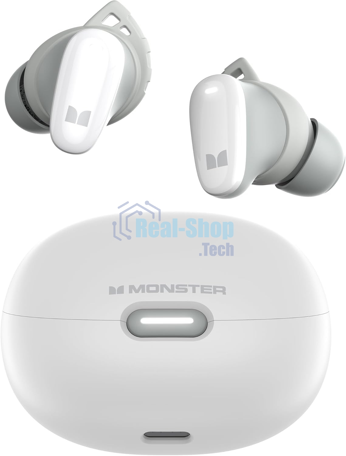 Наушники беспроводные MONSTER N-Lite 206 (MH22193) белые