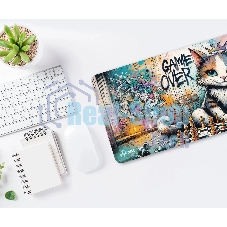 Коврик для мыши Cactus Game Over 900x400x4мм (CS-MP-COR01XXL)
