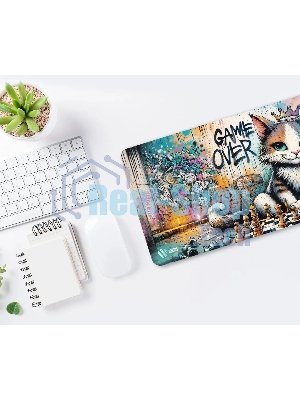 Коврик для мыши Cactus Game Over 900x400x4мм (CS-MP-COR01XXL)