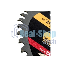 Пильный диск по дереву Denzel ф200 х 30 мм, 48 зубьев 733477