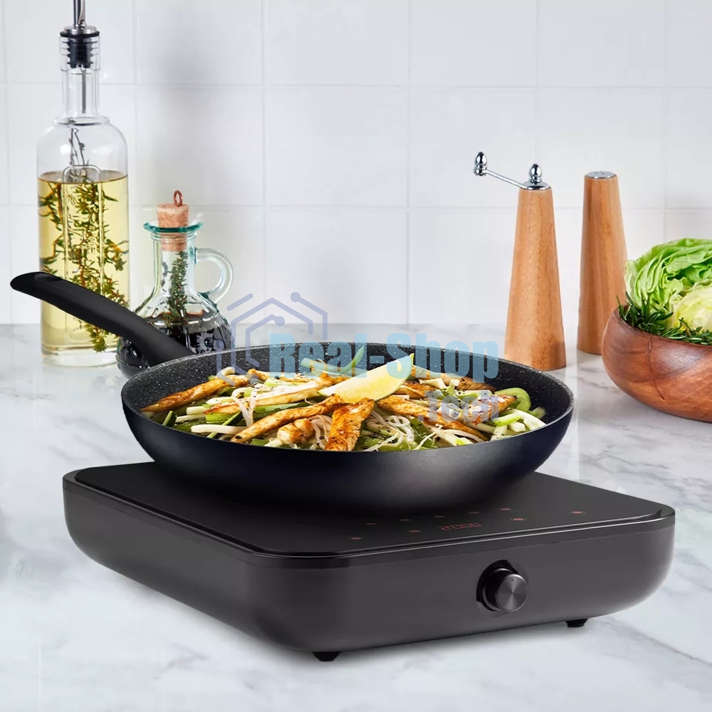 Плита настольная инфракрасная Kitfort КТ-141 черный стеклокерамика