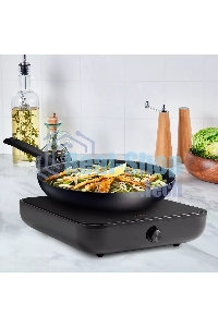 Плита настольная инфракрасная Kitfort КТ-141 черный стеклокерамика