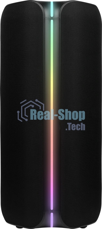 Портативная колонка Ural Болт 64х21 черный 640W 2.0 BT/3.5Jack/USB-C 10м 5200mAh (УРАЛ БОЛТ 64Х21)