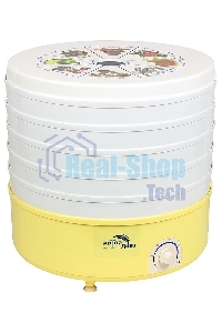 Сушилка для фруктов и овощей Ротор Дива СШ-007 5под. 520Вт белый