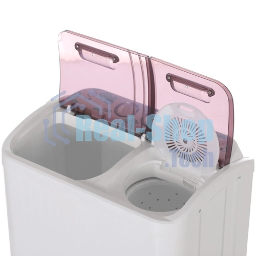 Стиральная машина Славда WS-40PT/РЕТ 4кг белый/серый, загрузка вертикальная 4 кг, 1350 об/мин, класс: А+