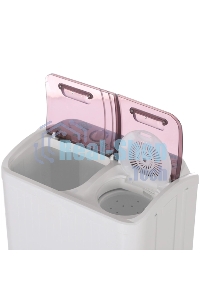 Стиральная машина Славда WS-40PT/РЕТ 4кг белый/серый, загрузка вертикальная 4 кг, 1350 об/мин, класс: А+