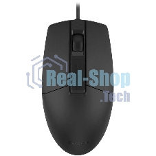 Мышь проводная A4Tech OP-335S черный, 1200 dpi, USB, кнопки - 3