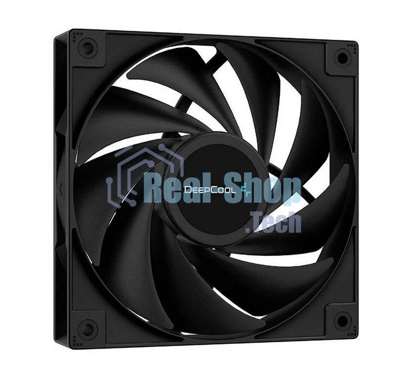 Кулер для процессора DEEPCOOL AG400 черный, 120 мм, алюминий/медь, 2000 об/мин, 31.6 дБ, 4 pin, 220 Вт, 150 мм