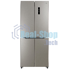 Холодильник Бирюса CD 405 I нержавеющая сталь двухкамерный 289/130л морозилка снизу Side by Side