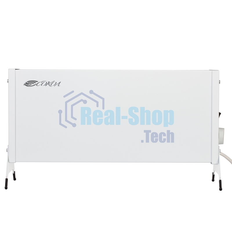 Конвектор СОКОЛ Такса 60-0121, белый, 1000 Вт, 15 м2, механический термостат