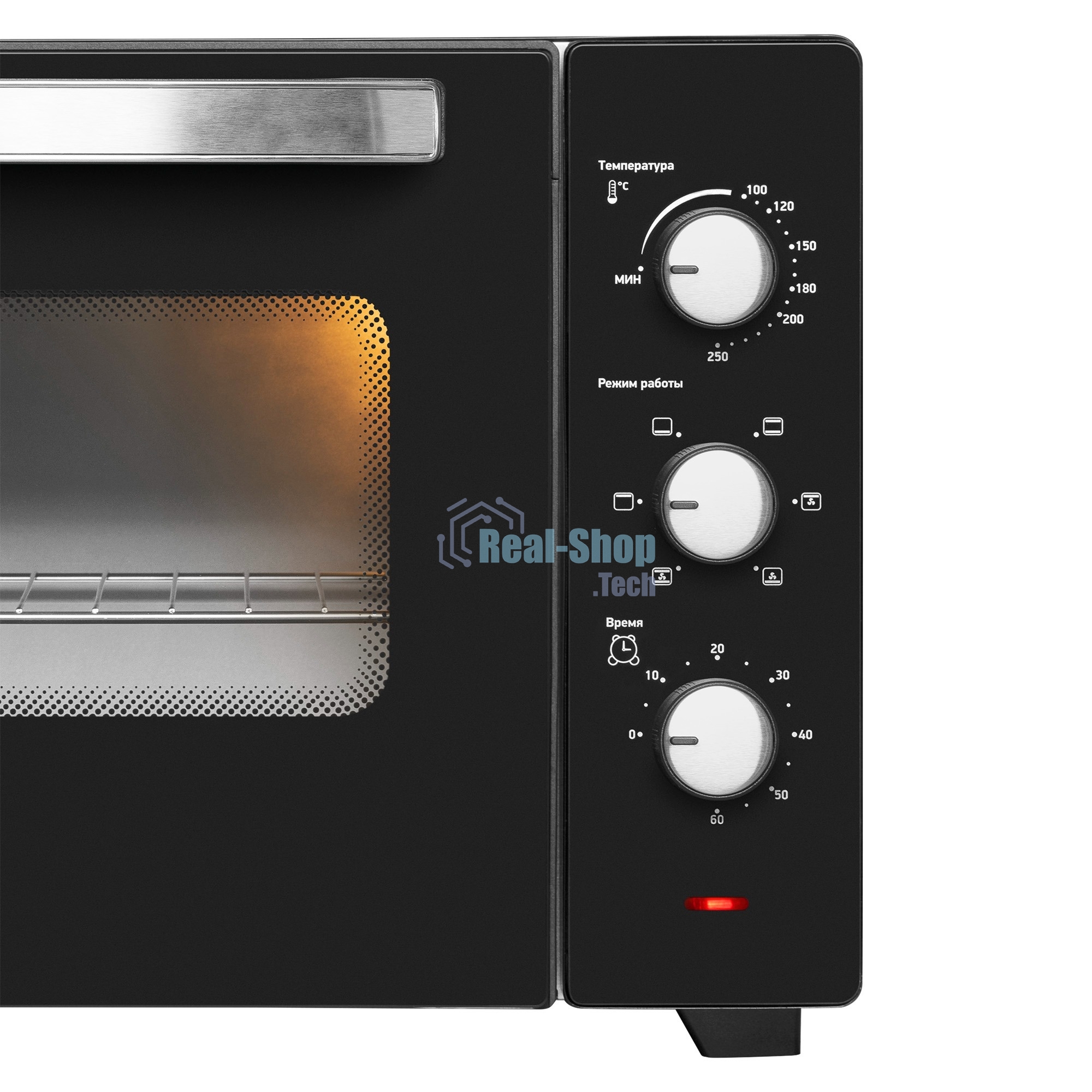 Мини-печь BBK OE4037M черный