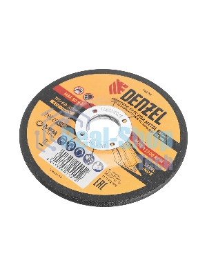 Круг шлифовальный по металлу Denzel A24QBF 115 х 6,0 х 22,2 мм