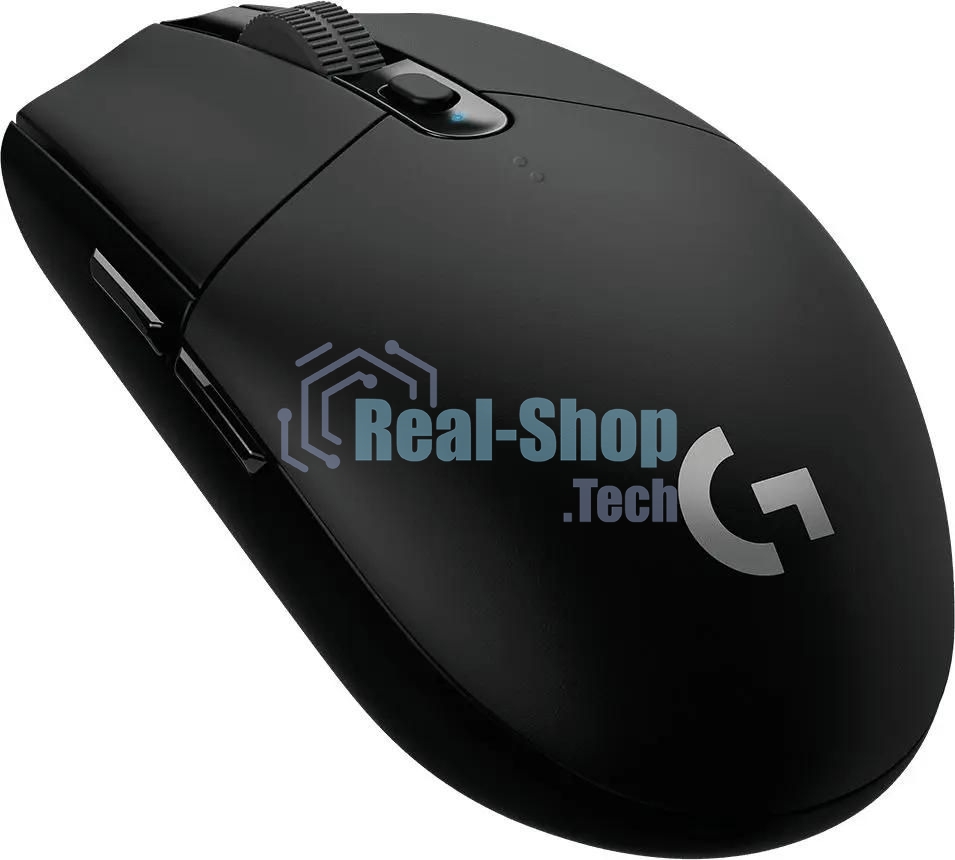 Мышь беспроводная Logitech G304 Lightspeed черный, 12000 dpi, радиоканал, USB, кнопки - 6