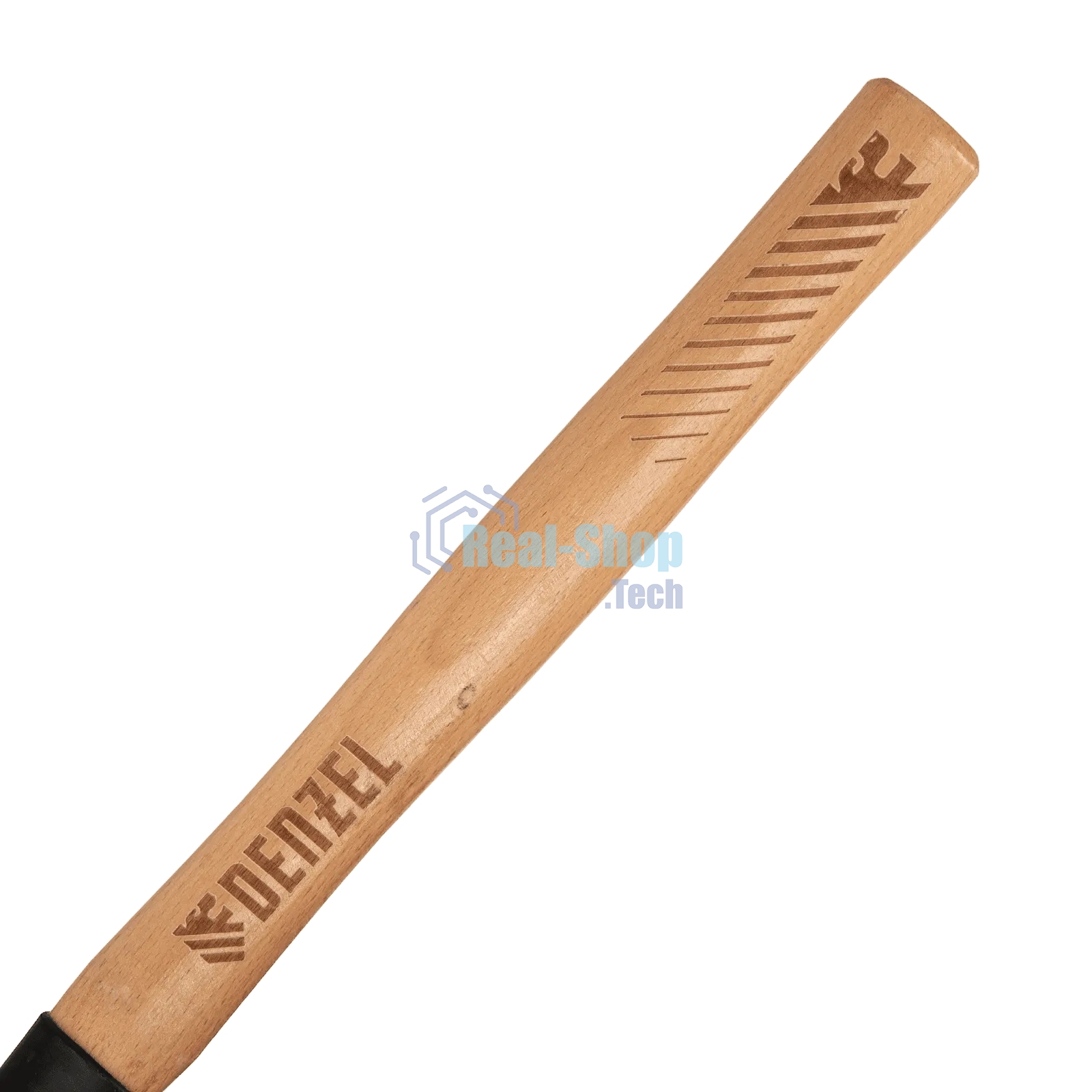 Молоток слесарный Denzel 300 г, кованый квадратный боек, буковая рукоятка