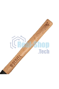 Молоток слесарный Denzel 300 г, кованый квадратный боек, буковая рукоятка