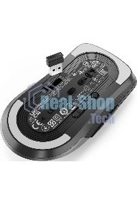 Мышь беспроводная Lenovo Legion M600s Qi Wireless Gaming темно-серый оптическая 19000dpi BT/Radio USB (GY51H47355)