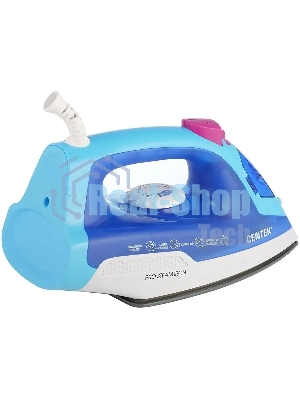 Утюг Centek CT-2348 синий/белый, 1600 Вт, 20 г/мин, 80 г/мин, 200 мл