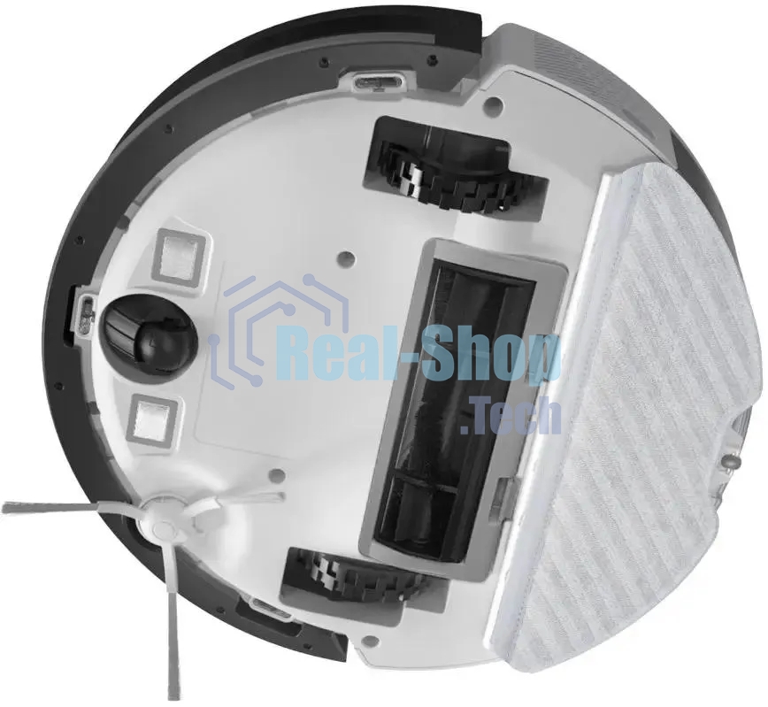 Робот-пылесос TP-Link Tapo RV10 белый/черный, 25 Вт, 2600 мАч Li-Ion, уборка влажная/сухая, пылесборник контейнер 0.4 л