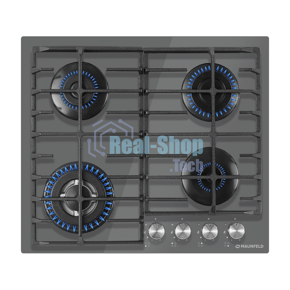 Газовая варочная панель Maunfeld EGHG.64.63CDGR/G графитовый