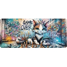 Коврик для мыши Cactus Game Over 900x400x4мм (CS-MP-COR01XXL)
