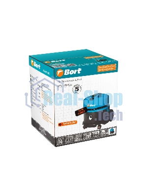 Пылесос для сухой уборки Bort BSS-1010HD 10 л; 1000 Вт; 18 кПа; 6,7 кг; 12 метров 91204467