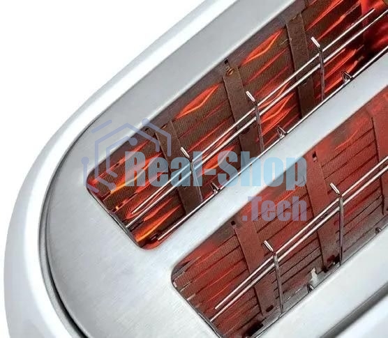 Тостер Centek CT-1432 белый, 850 Вт, 2 слота
