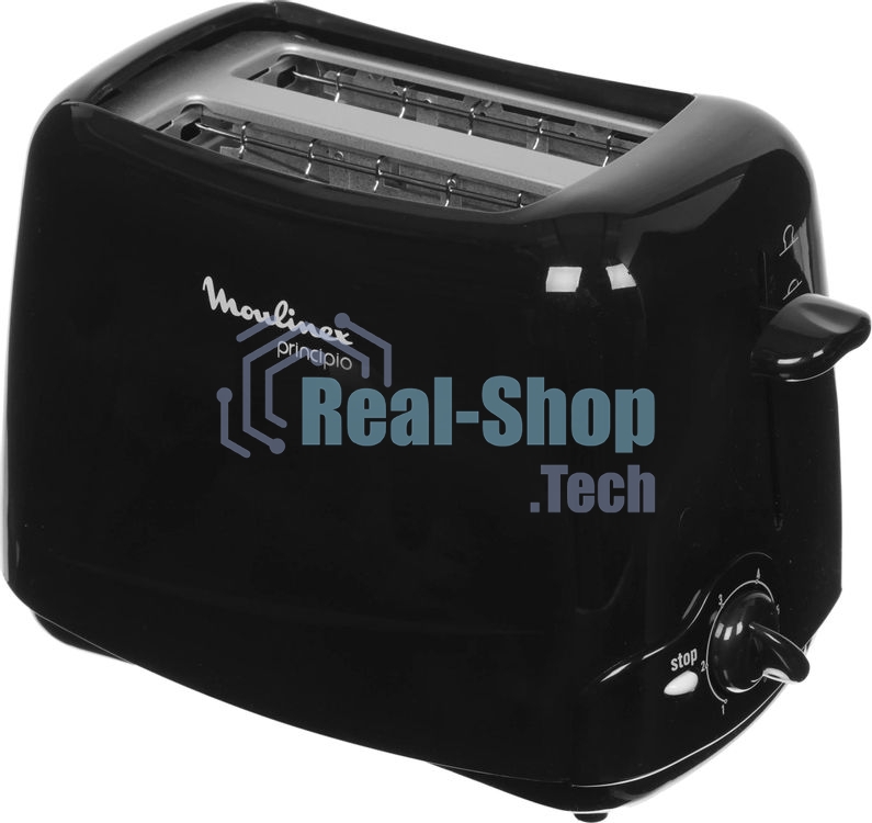 Тостер Moulinex TT1102 черный, 850 Вт, 2 слота