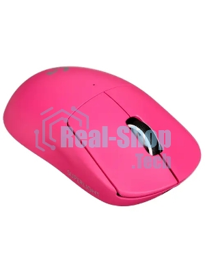 Мышь беспроводная Logitech G PRO X Superlight 2 розовый, 32000 dpi, радиоканал, USB, кнопки - 5