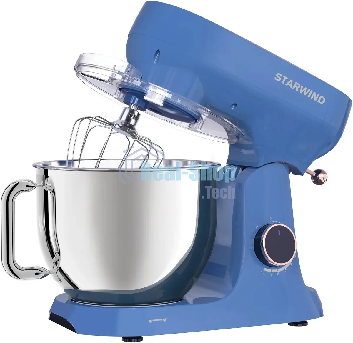 Миксер планетарный Starwind SPM4172 1800Вт васильковый