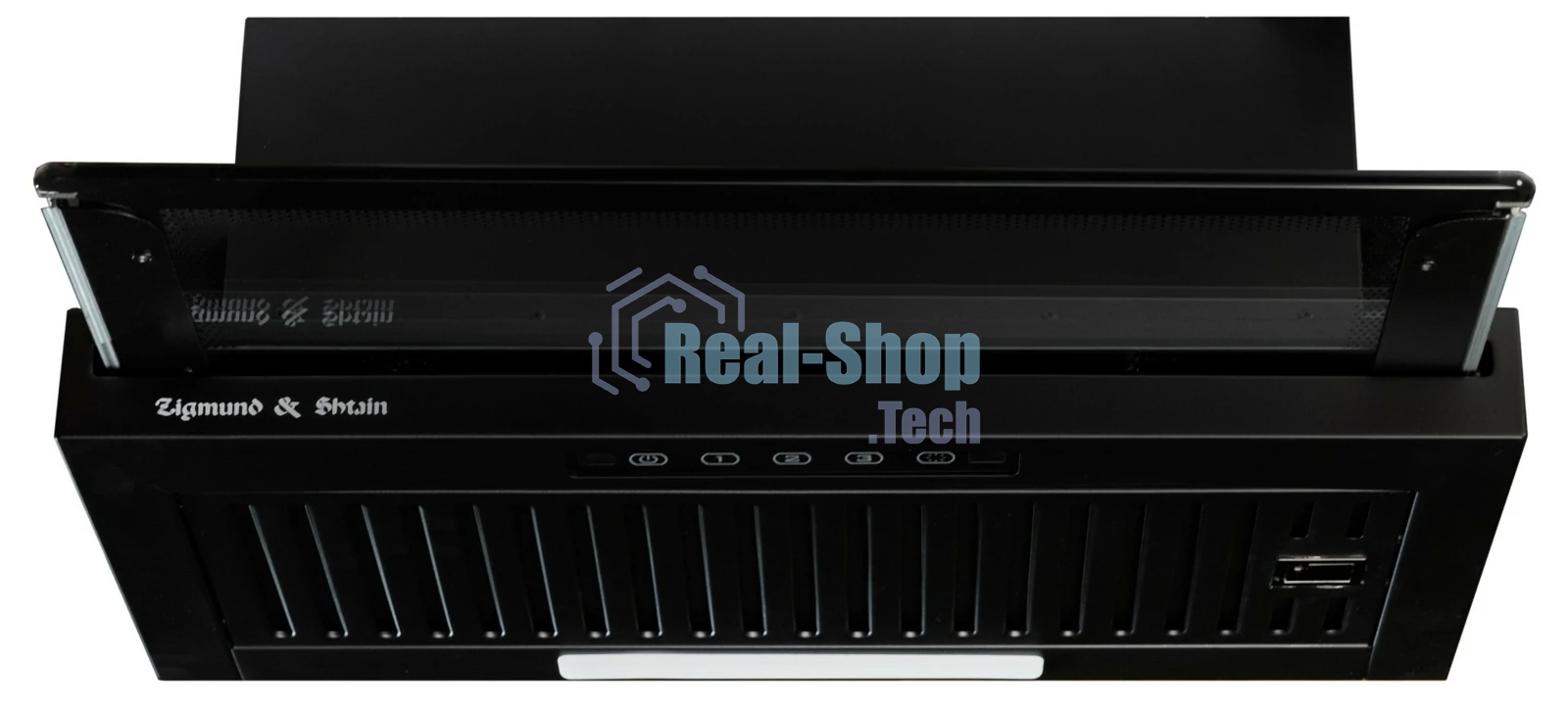 Вытяжка встраиваемая Zigmund & Shtain K 015.6 B черный, 60 см, 750 куб. м/ч, 52 дБ