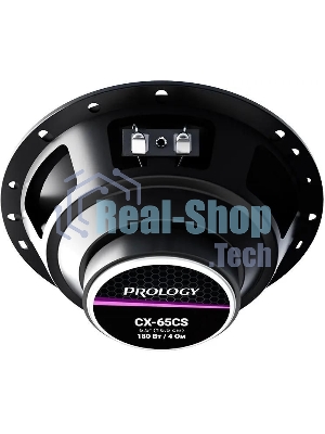 Колонки автомобильные Prology CX-65CS 180Вт 90дБ 4Ом 16см (6.5дюйм) (ком.:2кол.) компонентные двухполосные