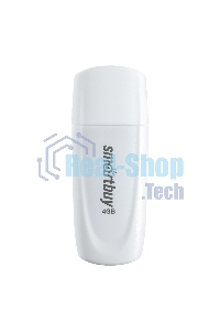 Флешка USB Smartbuy R/W Scout White (SB004Gb2SCW), 4Gb, USB 2.0, R/W 10/7, белый