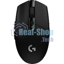 Мышь беспроводная Logitech G304 Lightspeed черный, 12000 dpi, радиоканал, USB, кнопки - 6